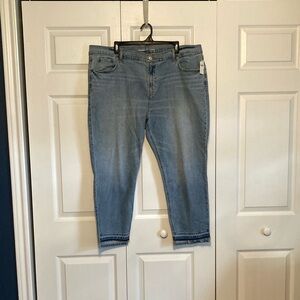 Old Navy Blue Jeans Boyfriend Fit Size 18 NWT